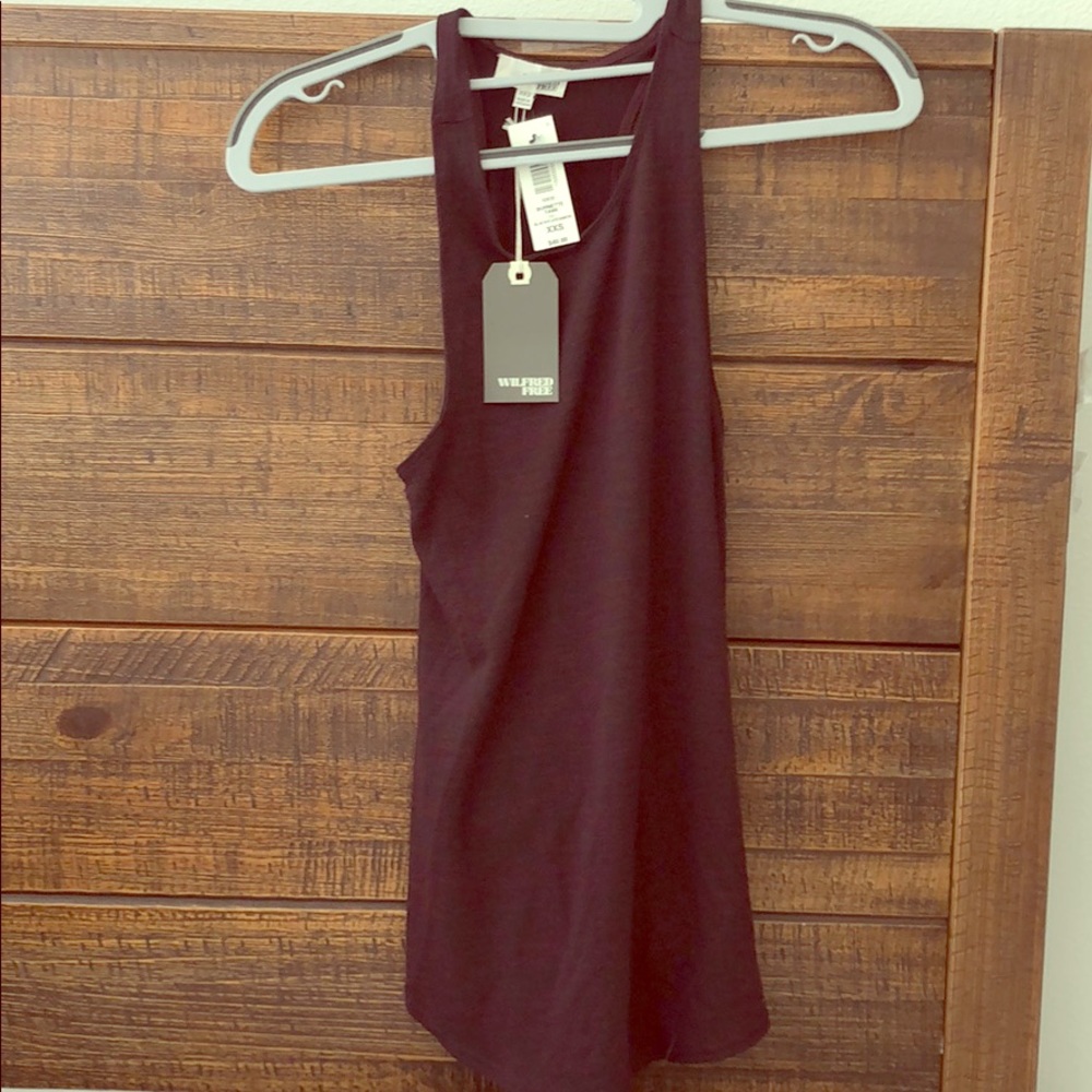 ARITZIA Tank top racer back NEW WITH TAGS
